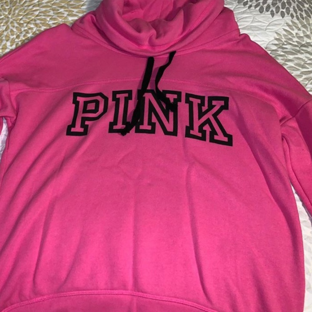 Pink hoodie